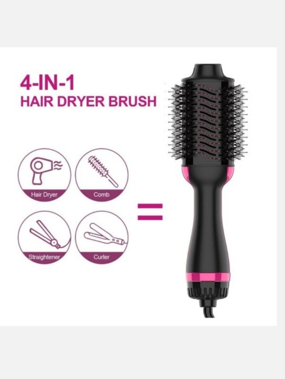 Hair Dryer Brush Blow Dryer Brush in One 4 in 1 Styling Tool 1200 Watt